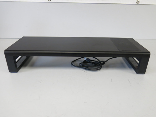 Vaydeer Single Monitor Stand, Model ZGCo with 4 USB Ports. Length 55cm. NOTE: requires power adapter.