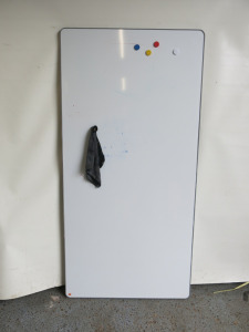 NOBO Magnetic White Board, Size H180 x W90cm.