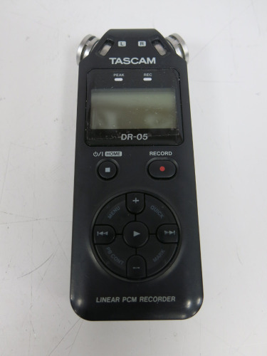 Tascam Linear PCM Recorder, Model DR-05.