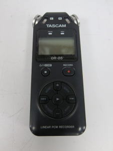 Tascam Linear PCM Recorder, Model DR-05.