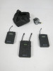 Boya UHF Dual Channel Wireless Microphone System. Comes with 1 x Receiver, Model WM8, 2 x Transmitter, Model WM8 & 1 x Microphone.