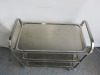 3 Tier Stainless Steel Trolley. - 3