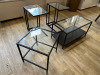 4 x Glass Coffee/Side Tables. - 2