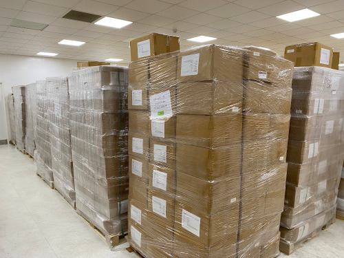 Pallet Containing 72 x 15kg Boxes of 0.8% Garlic Granules Batch Number 221028 GP-03. Manufactured in China October 2022 - Re-Test date October 2024.