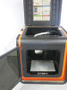 Up Box + 3D Printer, Model 30P-25-4F, S/N 535475 NOTE: Powers up, condition unknown, comes with power supply. with Additional Flex Board. - 2
