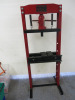 20 Ton Hydraulic Floor Standing Press, Working Distance 30-850mm, Total Height 1400mm.