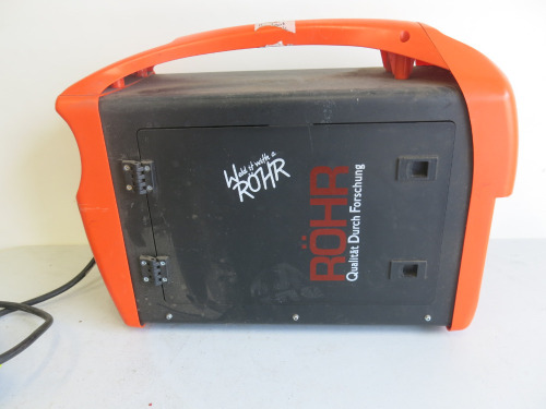 ROHR MIG 250MI Welder, Note Missing Leads and No Manual, S/N 033-0121-000000575.