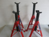 Set of 4 Sealey 2.5 Tonne Axel Stand, Model AS3000.V3, Number 2021 05 20. - 4