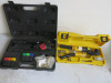 2 x Boxes Containing Hydraulic Crimping Tool & Tools 605 Stud Press.