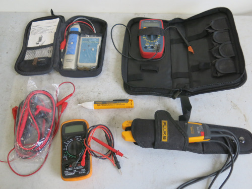 5 x Electrical Testing Meters (As Viewed/Pictured).