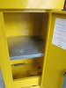 QMP Flammable Cabinet with Key. Size H70 x W36 x D31cm. - 2
