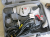 3 x Performance 240v Tools to Include: 1/3 Sheet Sander PSS180, 710w Hammer Drill PHD710A in Case & 1600W Hot Air Gun. - 2