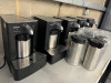 5 x Nespresso Milk Frothing Machines, Model Cuppuccinatore CS 20 with 5 x Additional Spare S/S Jugs. - 2