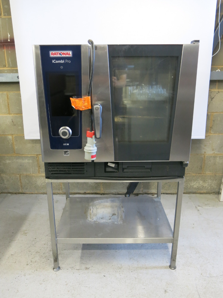 Rational iCombi Pro 6 Rack Electric Combi Oven, Model LM100BE.AXAXX, S ...