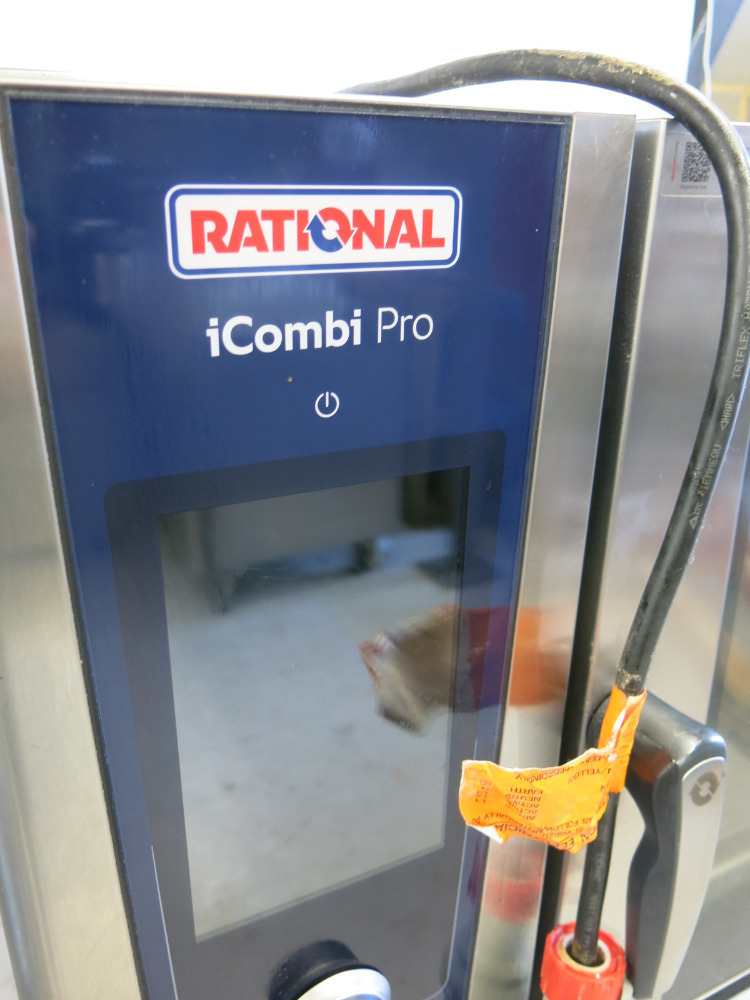 Rational iCombi Pro 6 Rack Electric Combi Oven, Model LM100BE.AXAXX, S ...