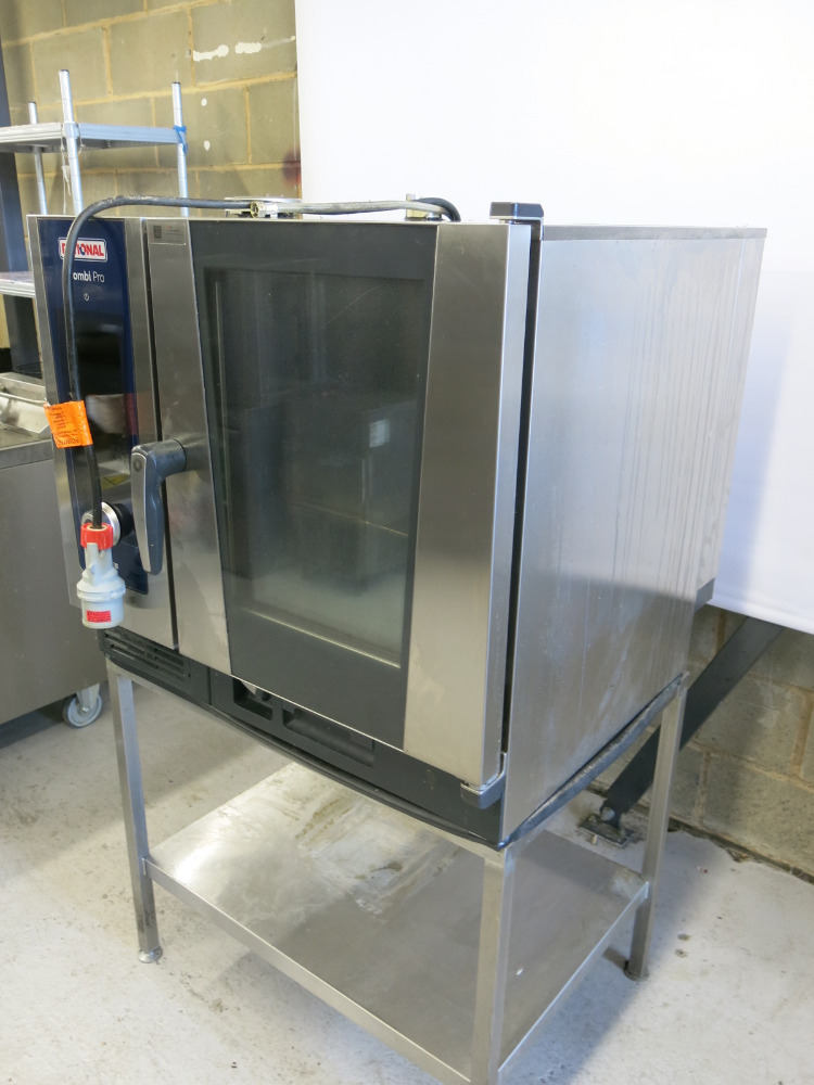 Rational iCombi Pro 6 Rack Electric Combi Oven, Model LM100BE.AXAXX, S ...