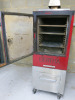 Bertha Cast Iron Charcoal Oven, Size H157 x W60 x D80cm. - 4