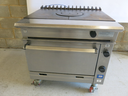 Falcon Bullseye Gas Range with Oven. Size W90cm.