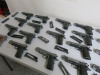 26 x Air Soft Pistols & Rifles to Include: 14 x Colt Rail Gun, 4 x 1911 Tactical Rail Gun with 18 x Magazines & 5 x ASG Rifles, 2 x Valken Rifles & 1 x Amoeba Rifle with 8 Magazines (Condition As Viewed). - 20