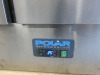 Polar Stainless Steel Triple Door Counter Fridge with Granite Work Top, Model CL109, S/N 6177838. Size H86 x W137 x D70cm. - 3