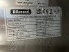 Blizzard Stainless Steel 3 Door Refrigerated Prep Counter, Model BCC3XX, S/N 043044332. Size H88 x W137 x D70cm. - 8