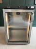 Gamko Single Glass Door Back Bar Chiller, Model MG3/150LGCS, S/N 202145000012, YOM 2021. Size H90 x W60 x D55cm.