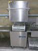 Maid Aid Pass Through Dish Washer, Model C1035WS, S/N 4362993, DOM 09/2020. Size H145 x W70 x D80cm. Comes with Stainless Sink with Swan Neck Taps & Pre Rinse, Size W110cm, 5 Trays & Stainless Steel Out Table, Size W110cm. - 3