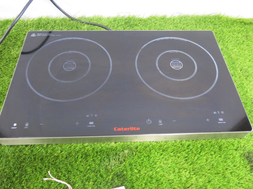 Caterlite Touch Control Double Induction Hob, Model DF8254.