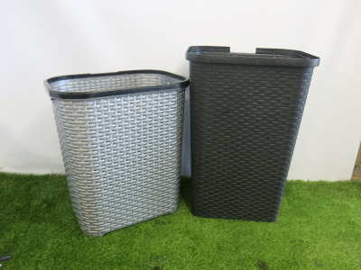 2 x Assorted Sized Laundry Baskets.