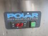 Polar Stainless Steel Triple Door Counter Fridge, Model G622, S/N 6185970. Size H86 x W137 x D70cm. - 2