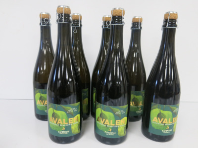 8 x Avalen Cornish Orchards, Sparkling Cider, Limited Small Batch, 75cl.