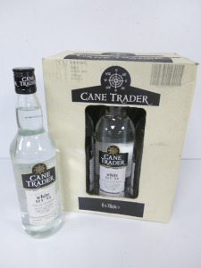 Box of 6 x Cane Trader White Rum, 70cl.
