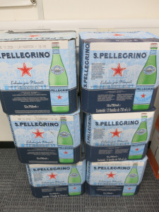 6 x Boxes of 12, S.Pellegrino 750ml Water.