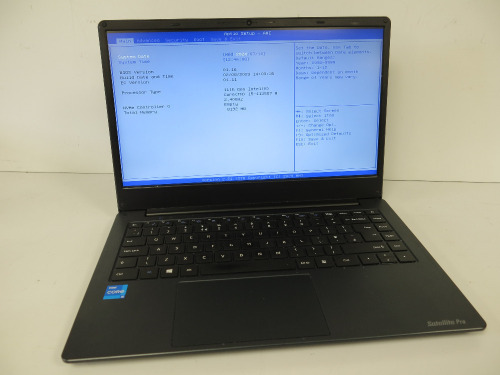 Dynabook Toshiba Satellite Pro C40, 14", Model C40-J-11I, 11th Gen. No HDD, Intel Core i5-1135G7 @ 2.4GHz, 8GB RAM. Requires PSU.