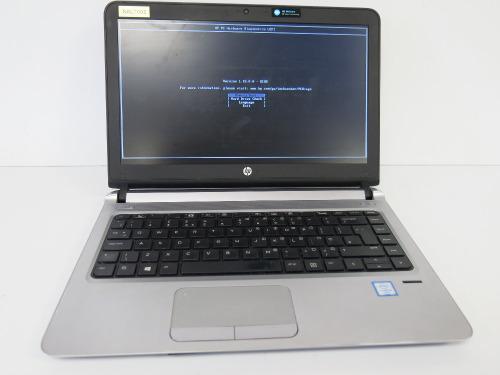 HP ProBook 430 G3 13" Laptop. No HDD. Intel Core i5, 6th Gen, 4GB RAM. Requires PSU.