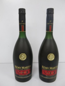2 x Bottles of Remy Martin Cognac Fine Champagne V.S.O.P, 75cl.