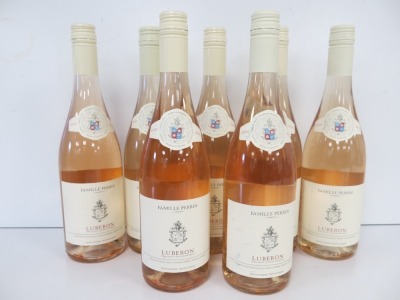 7 x Bottles of Famille Perrin Luberon Rose Wine, 2023, 75cl.