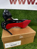 Pair of Christian Louboutin Iriza 85 Black Patent High Heel Shoes, Size 35. Comes in Box with Dust Covers & Spare Heel Tips. NOTE: worn in good condition. - 6