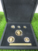 Hattons of London - 2021 We Will Remember Them Gold Sovereign Definitive Set, Limited Edition 4/69 Set with 6 x 22 Carat Gold Coins to Include: Five Pounds (40g), Double Sovereign (16g), Sovereign (8g), Half Sovereign (4g), Quarter Sovereign (2g) & One Ei - 2