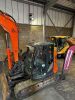 Hitachi ZA85USB-6 Hydraulic Excavator, Plant Reference 705, S/N HCMDER50V00111057, Running Hours 2209.5, Year 04/2021. NOTE: does not come with buckets or quick hitch coupler. - 2