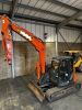 Hitachi ZA85USB-6 Hydraulic Excavator, Plant Reference 705, S/N HCMDER50V00111057, Running Hours 2209.5, Year 04/2021. NOTE: does not come with buckets or quick hitch coupler. - 4