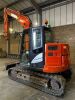 Hitachi ZA85USB-6 Hydraulic Excavator, Plant Reference 705, S/N HCMDER50V00111057, Running Hours 2209.5, Year 04/2021. NOTE: does not come with buckets or quick hitch coupler. - 5