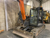 Hitachi ZA85USB-6 Hydraulic Excavator, Plant Reference 688, S/N HCMDER50C00111101, Running Hours 2019.1, Year 03/2021. NOTE: does not come with buckets or quick hitch coupler, glass door broken. - 5