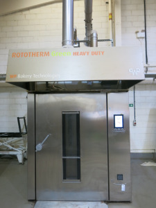 WP Bakeries Technologies Rototherm Green Heavy Duty, Double Rack Rotary Stainless Steel Steam Oven, Model Roto Therm REC 1560 Green with Navigo II. Comes with Manual. Size H280 x W190 x D230cm.