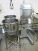 Sinmag Europe Floor Standing Spiral Mixer, Model SM500CS, S/N 130108023 Year 2013. Comes with 2 Mixing Bowls on Stands, Beater, Whisk and Dough Hook.