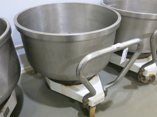 Ibis Mixing Bowl & Trolley, Model WSA340. NOTE: for use with lots 48, 49, 50 & 51.