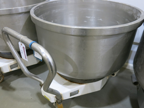 Ibis Mixing Bowl & Trolley, Model WSA340. NOTE: for use with lots 48, 49, 50 & 51.