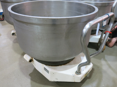 Ibis Mixing Bowl & Trolley, Model WSA34A. NOTE: for use with lots 48, 49, 50 & 51.