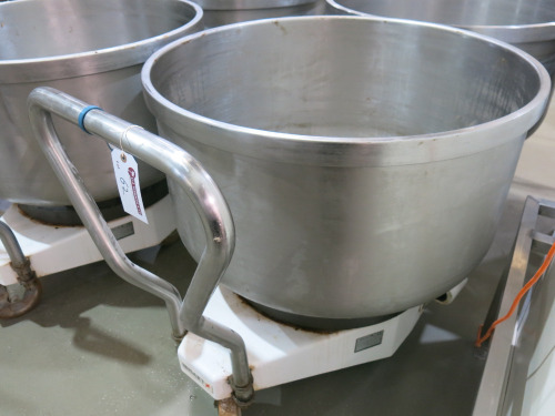 Ibis Mixing Bowl & Trolley, Model WSA340. NOTE: for use with lots 48, 49, 50 & 51.