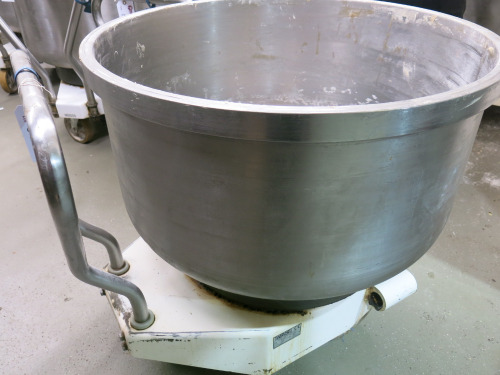 Ibis Mixing Bowl & Trolley, Model WSA340. NOTE: for use with lots 48, 49, 50 & 51.